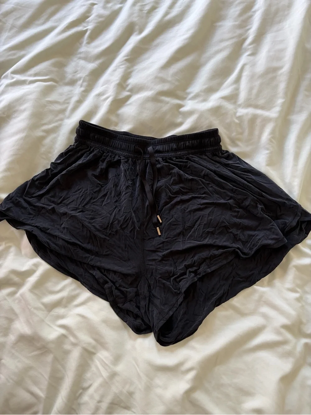 lululemon athletica Black Women's Athletic Drawstring Shorts